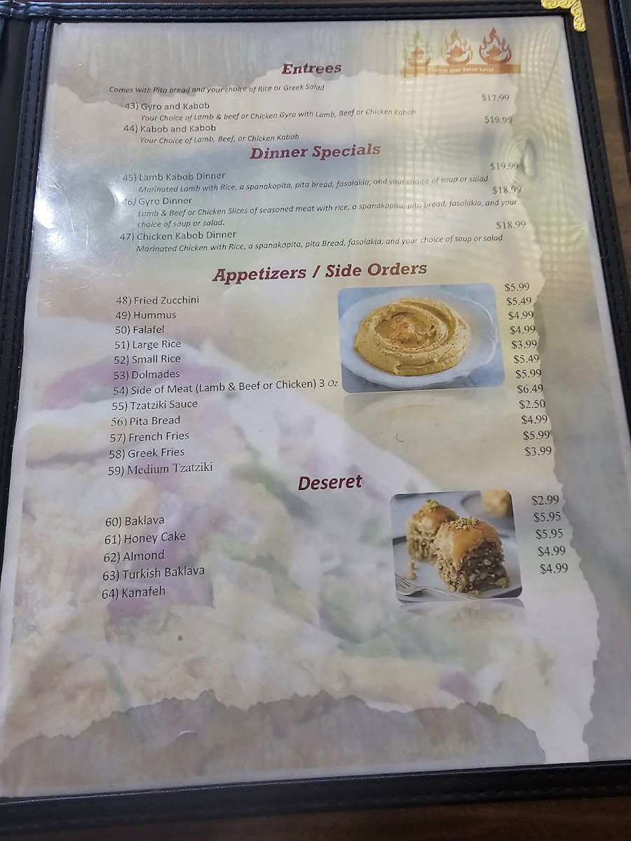 Menu Cafe Europa (Greek Mediterranean)-9