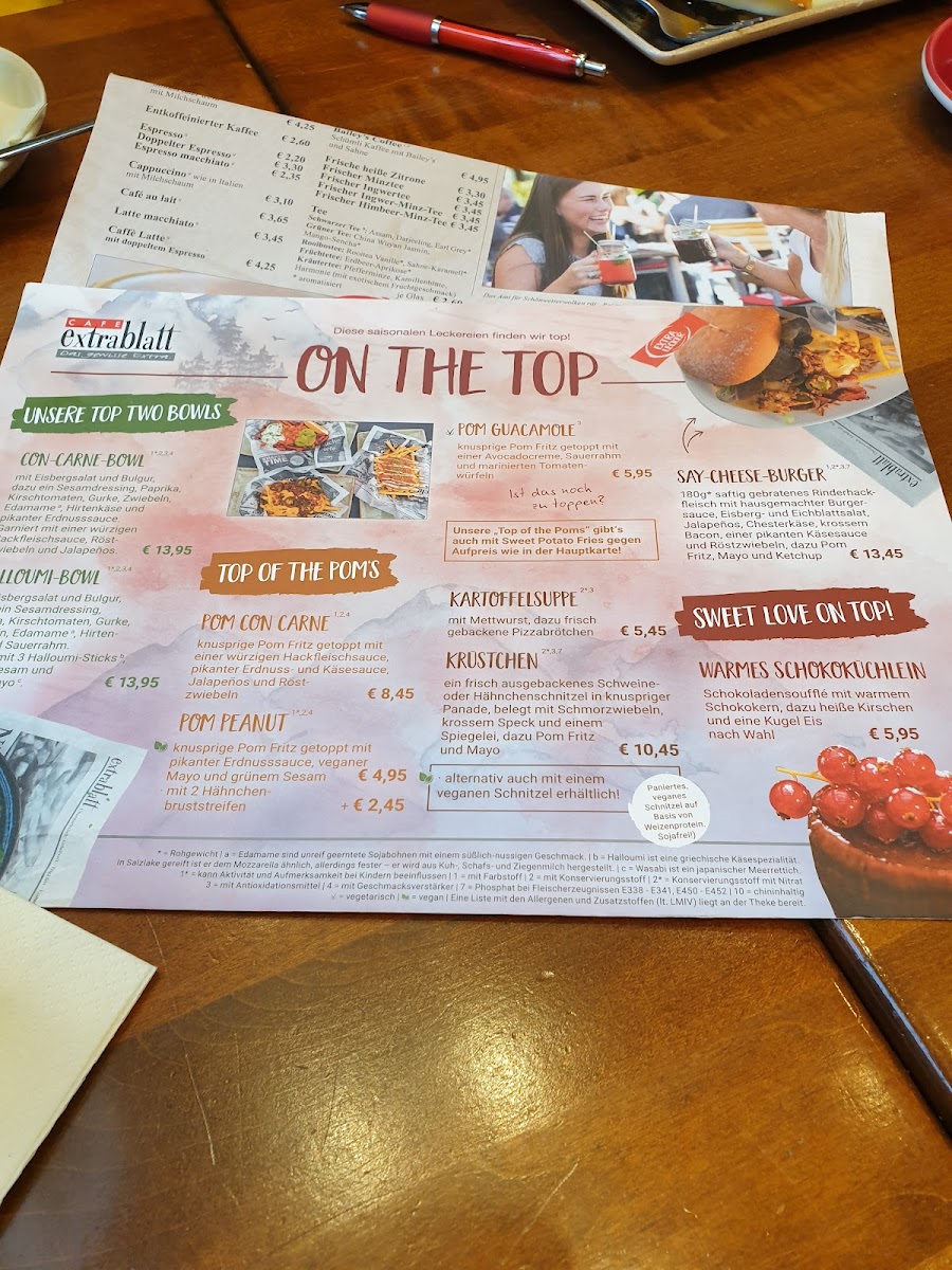 Menu Cafe Extrablatt Oldenburg-6