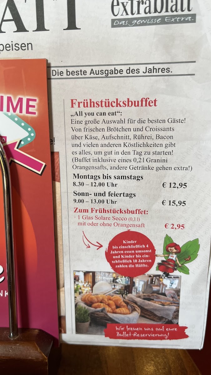 Menu Cafe Extrablatt Oldenburg-7