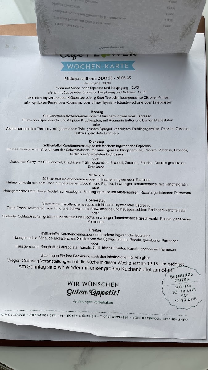 Menu Café Flower-1