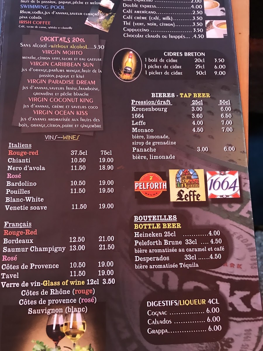 Menu Café Foresta Paris-10