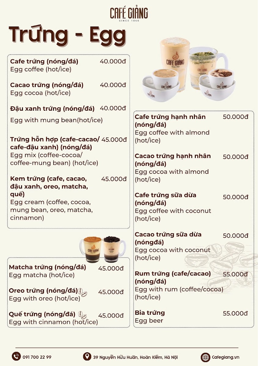 Menu Cafe Giảng-1