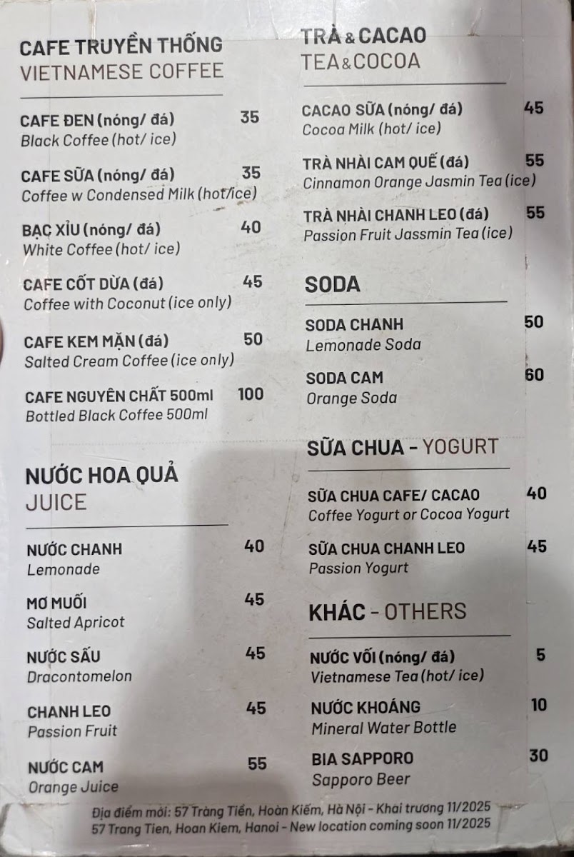 Menu Cafe Giảng-5