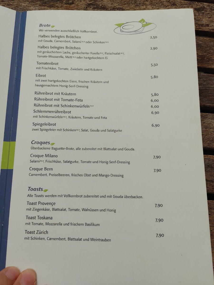Menu Cafe Gleis Iii-10