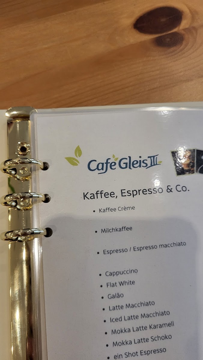 Menu Cafe Gleis Iii-8