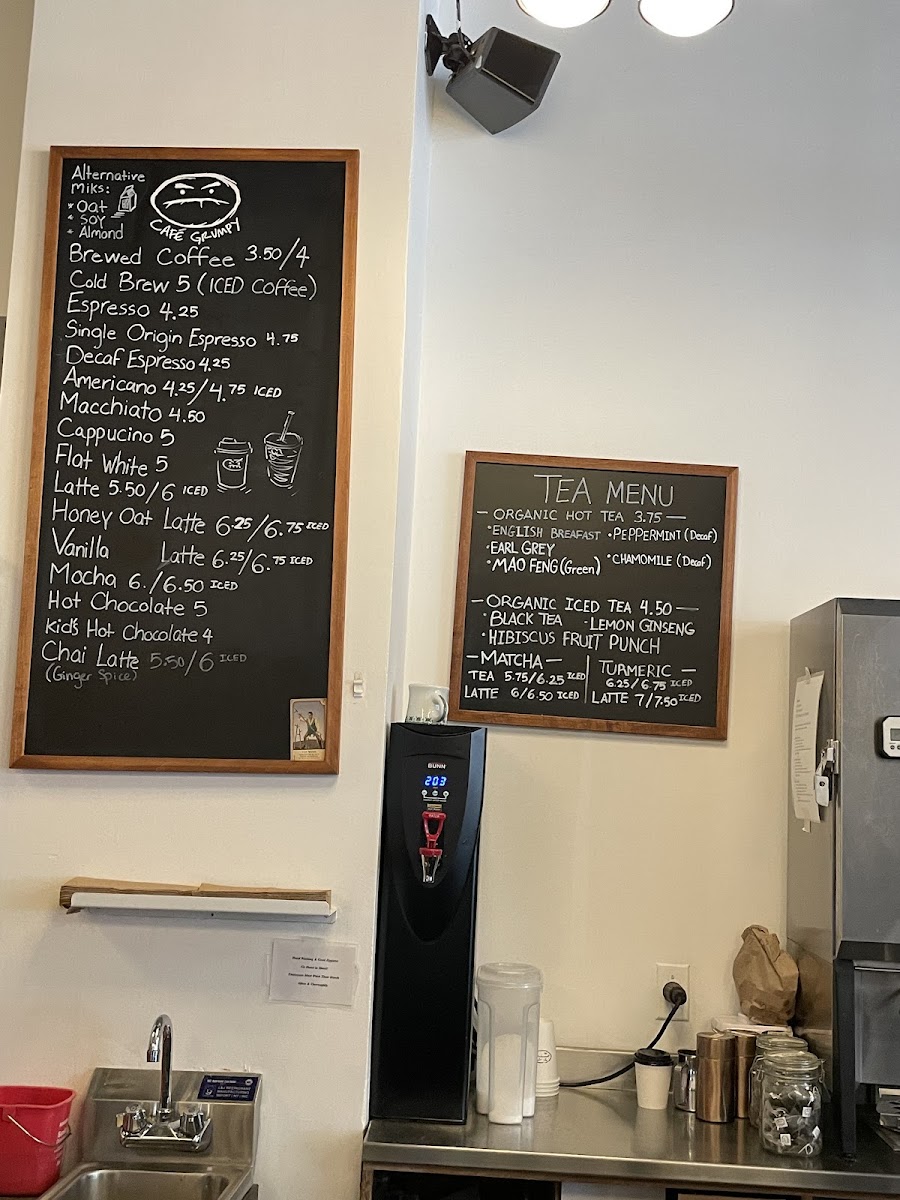 Menu Café Grumpy - Fashion District-2