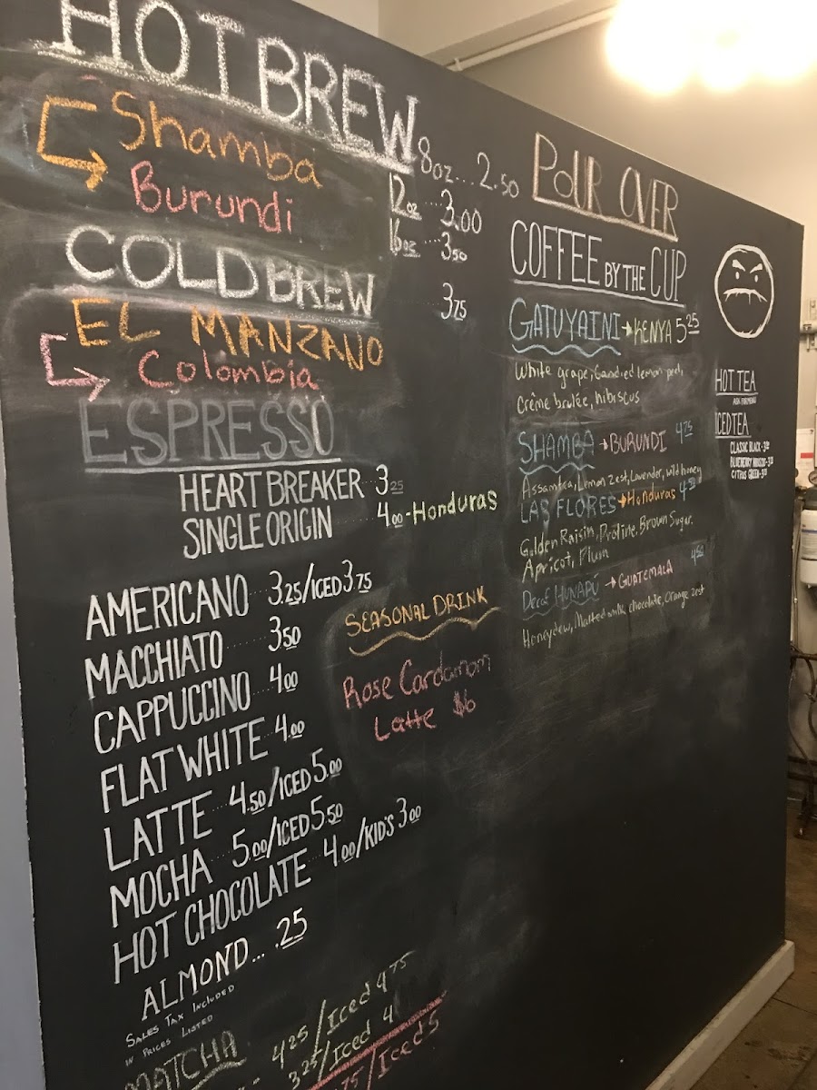 Menu Café Grumpy - Fashion District-5