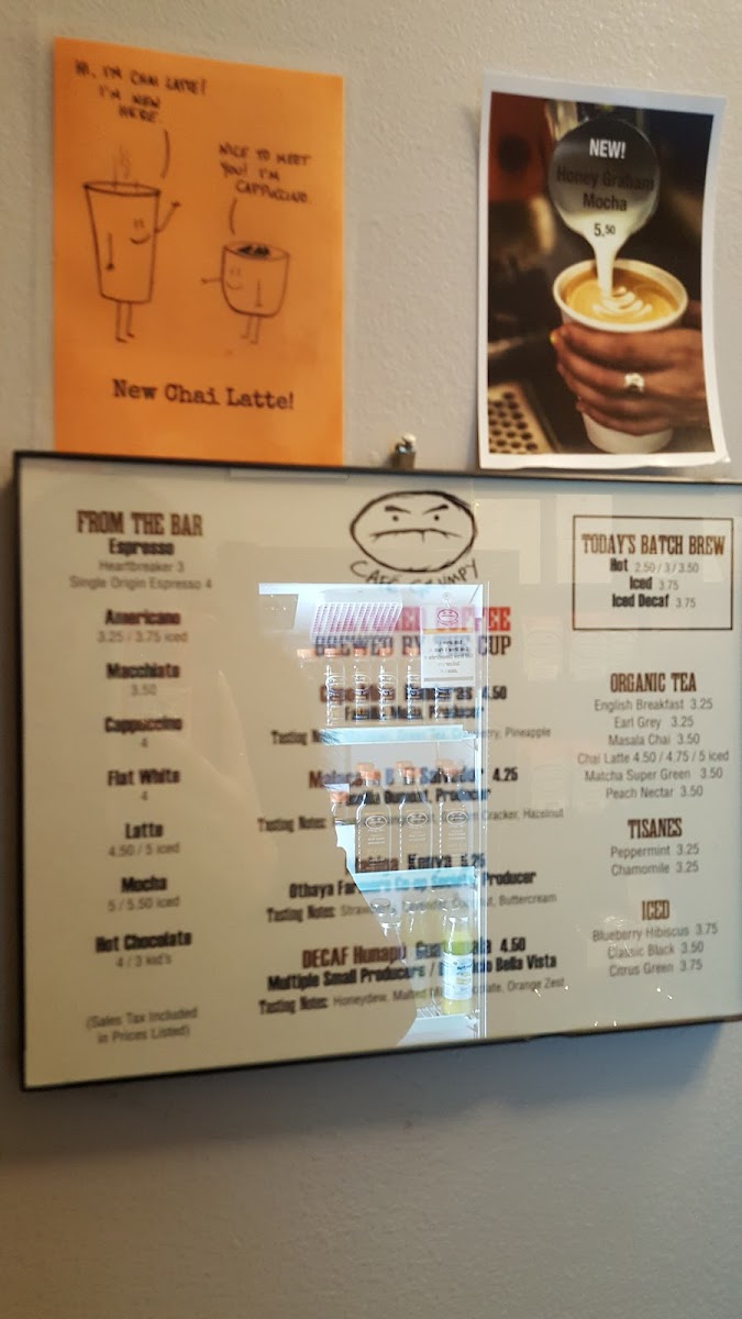 Menu Café Grumpy - Fashion District-9