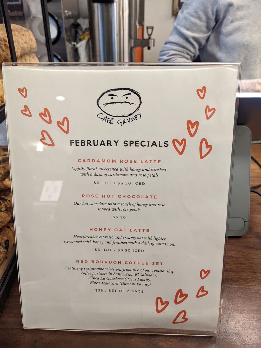Menu Cafe Grumpy - Grand Central-8