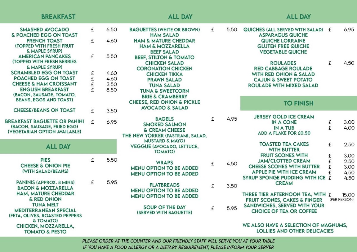Menu Café Guild-2