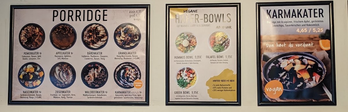 Menu Café Haferkater, Eberswalder Straße-6