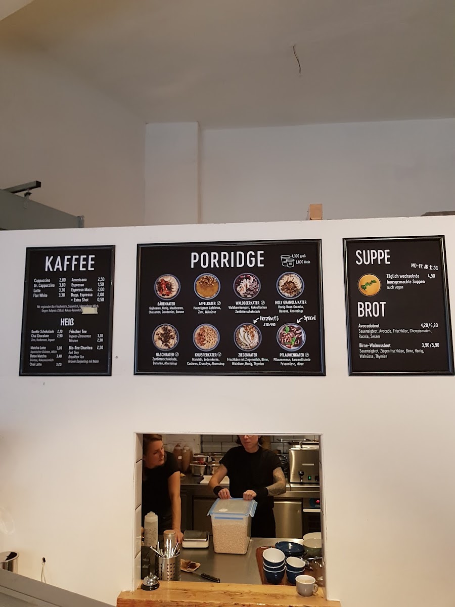 Menu Café Haferkater, Eberswalder Straße-8