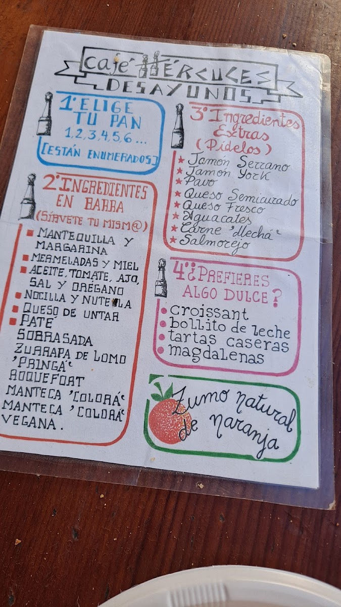 Menu Cafe Hercules-9
