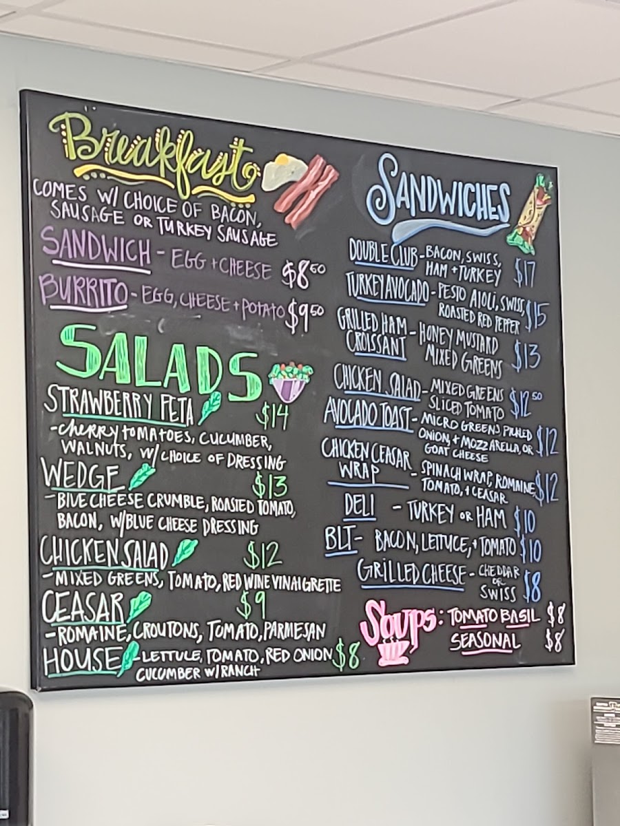 Menu Cafe Hope Coffee Shop And Eatery-1