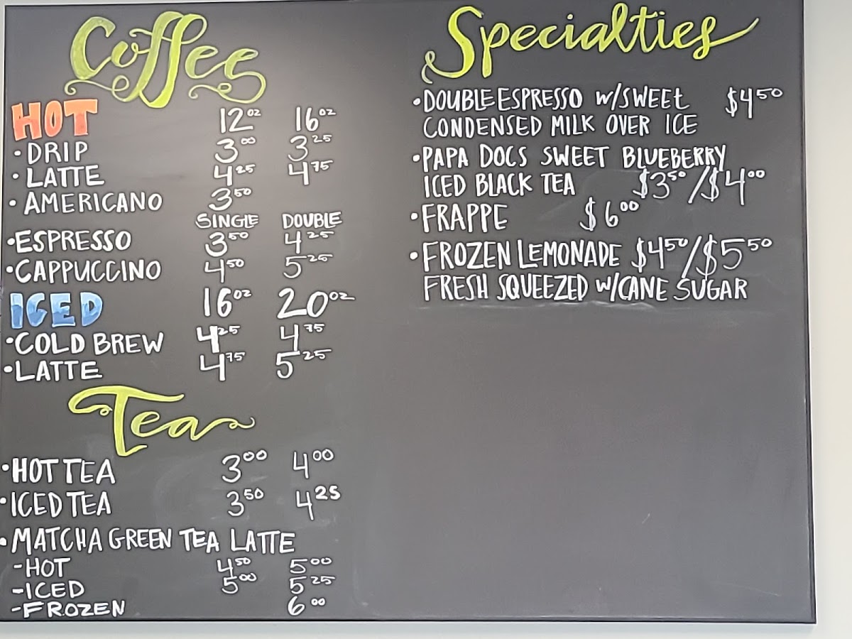 Menu Cafe Hope Coffee Shop And Eatery-3