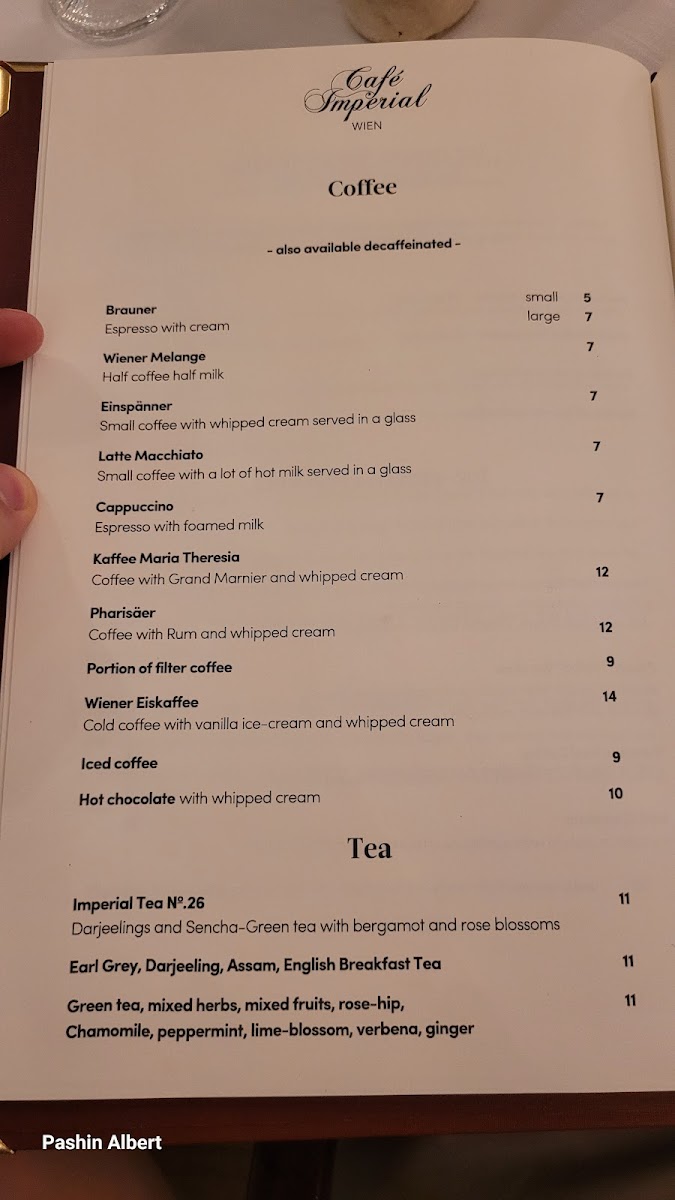 Menu Café Imperial Wien-2