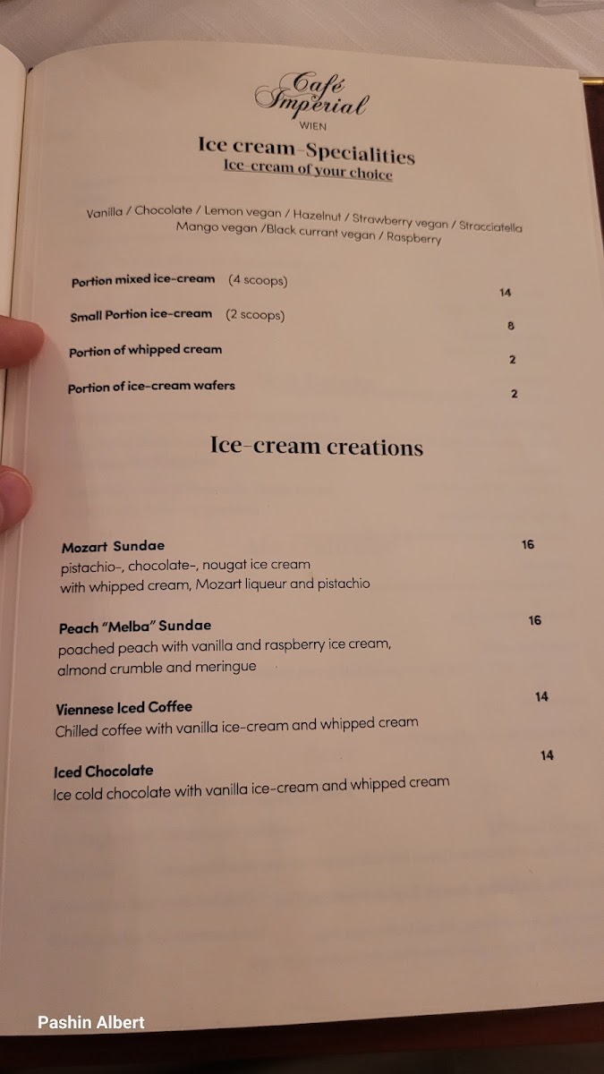 Menu Café Imperial Wien-3