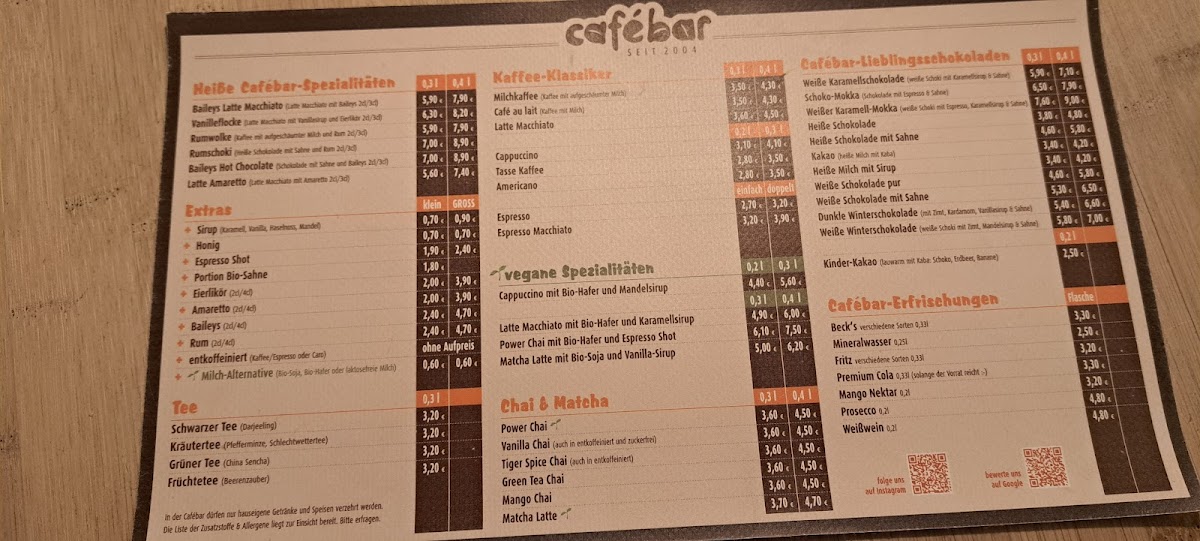 Menu Café In The Bridge House-2
