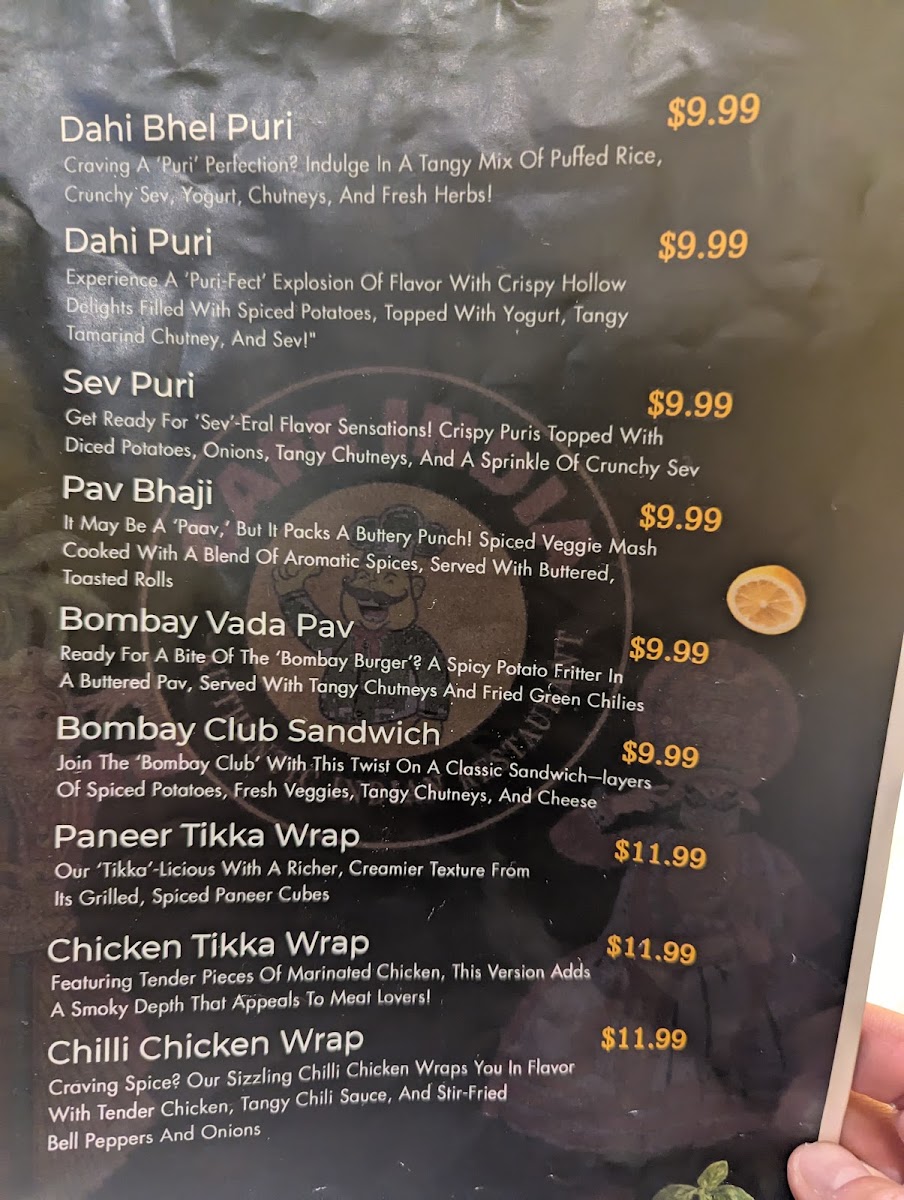 Menu Cafe India Denver-5