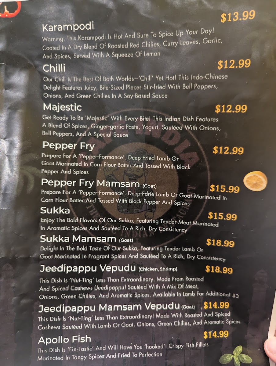Menu Cafe India Denver-6