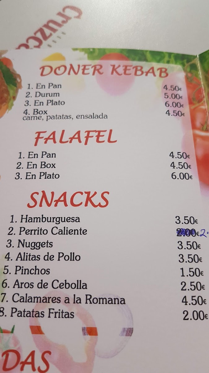 Menu Cafe Kebab Para Luevar-4