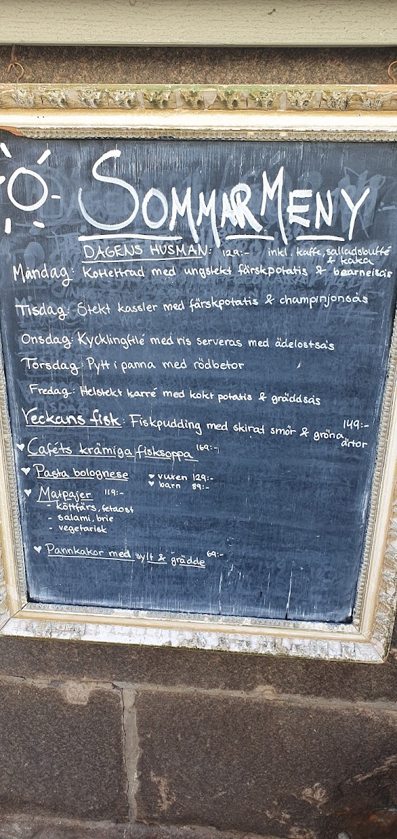 Menu Cafe Kungsgatan I Lysekil-1
