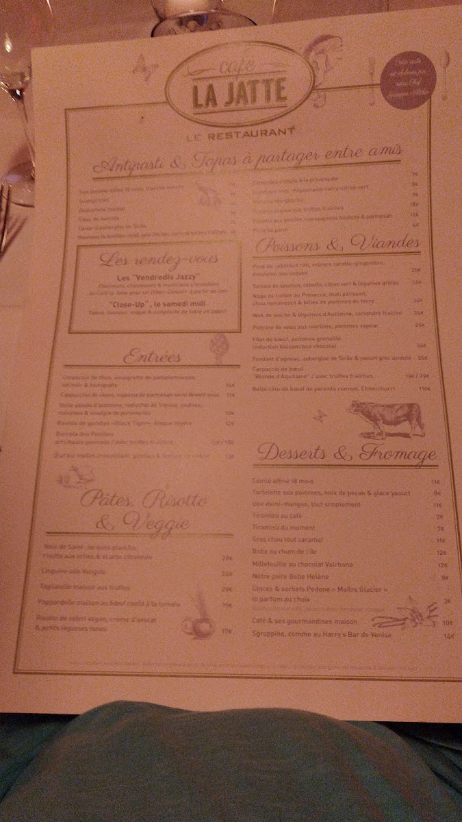 Menu Café La Jatte 2 - Le Restaurant-10