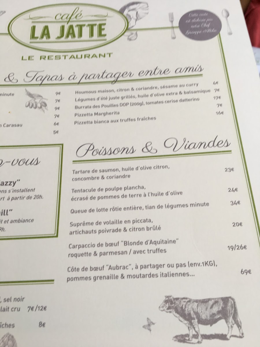 Menu Café La Jatte 2 - Le Restaurant-8