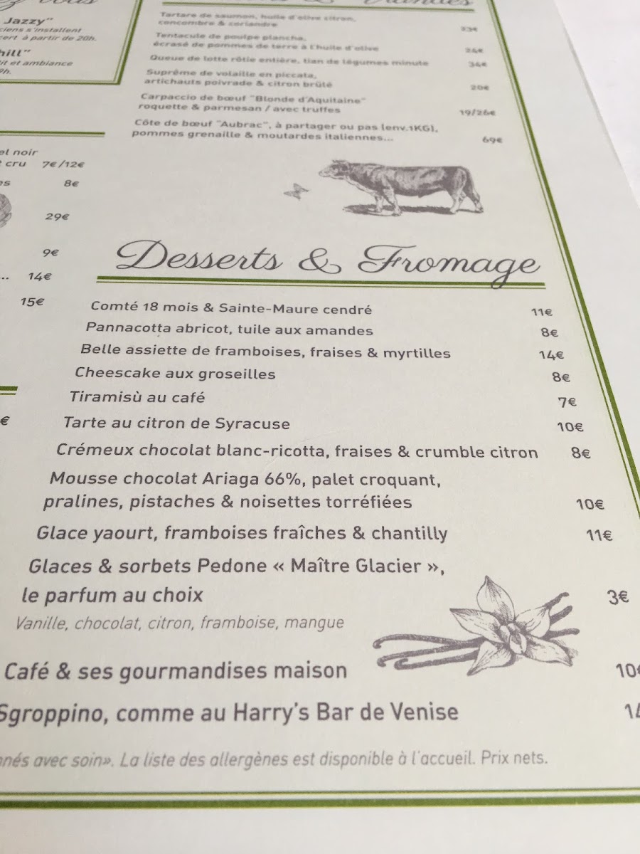 Menu Café La Jatte 2 - Le Restaurant-9