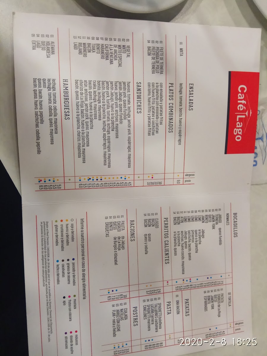 Menu Café Lago Bilbao-7