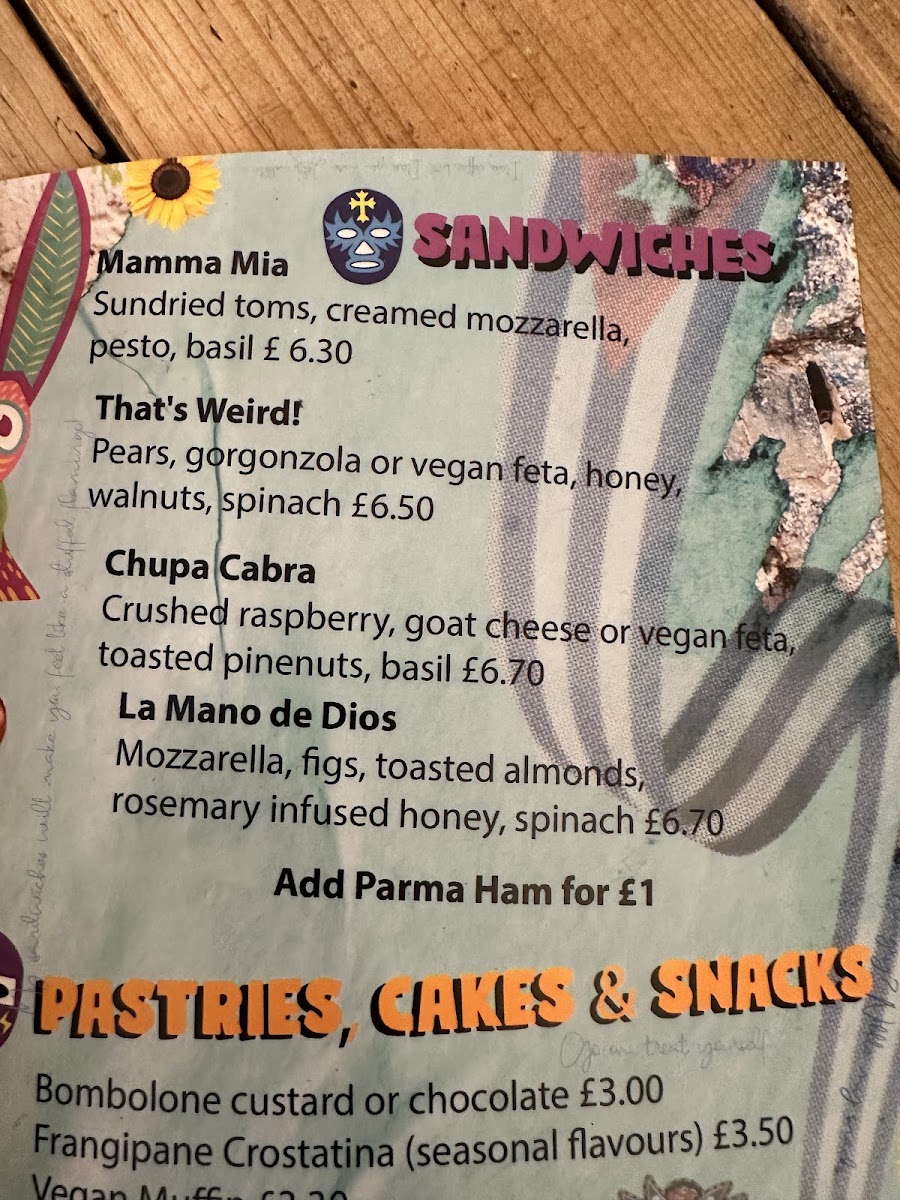 Menu Café Latino-1