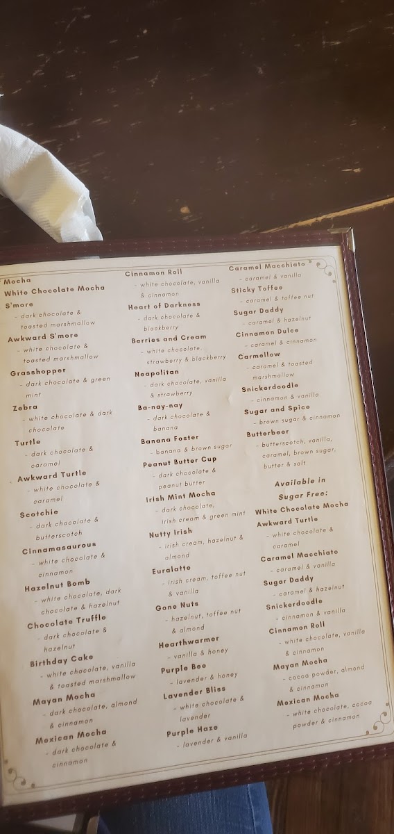 Menu Cafe Latté @ The Jackson-2