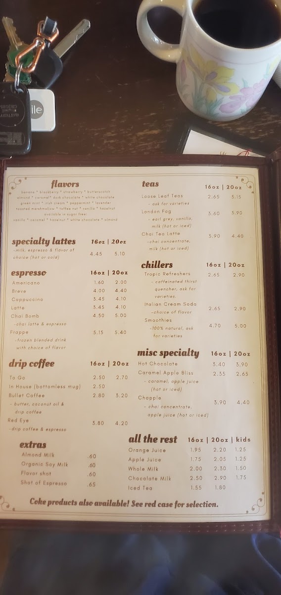 Menu Cafe Latté @ The Jackson-3