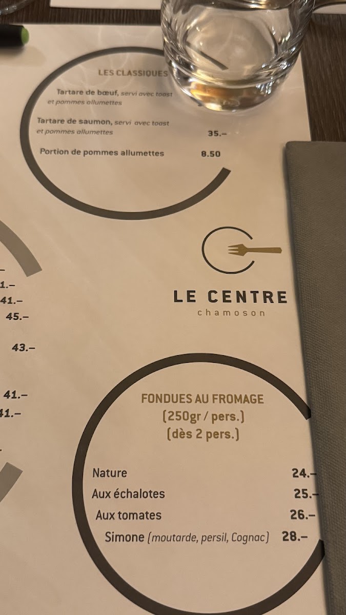 Menu Café Le Centre, Maria Et Stéphane Giroud-2