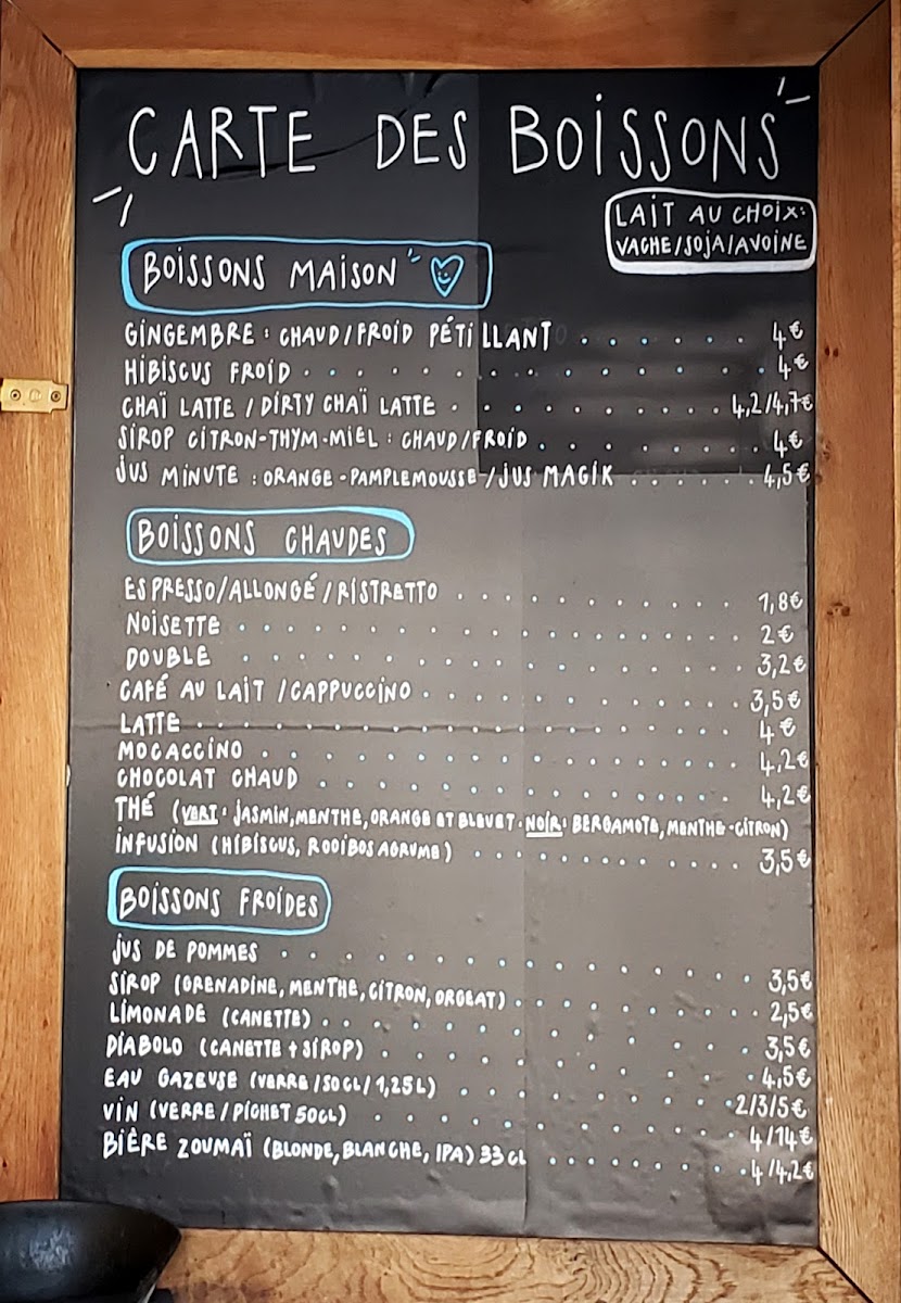 Menu Café L'écomotive-5