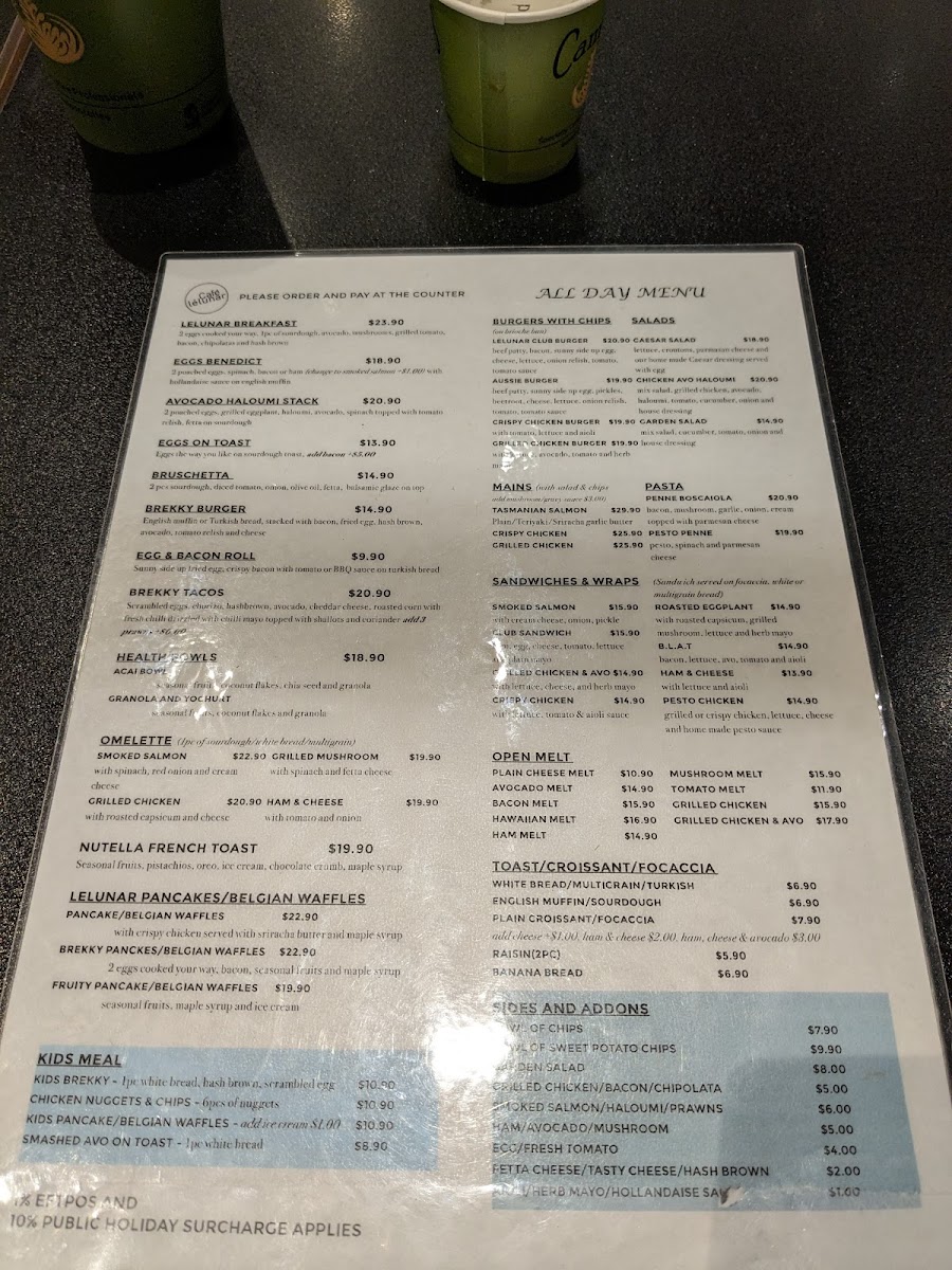 Menu Cafe Lelunar-1