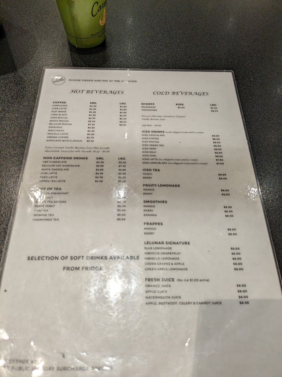 Menu Cafe Lelunar-3