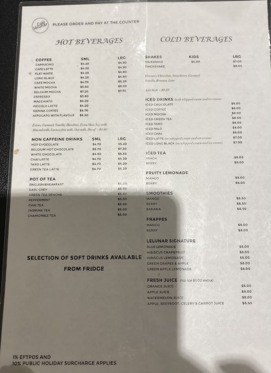 Menu Cafe Lelunar-7