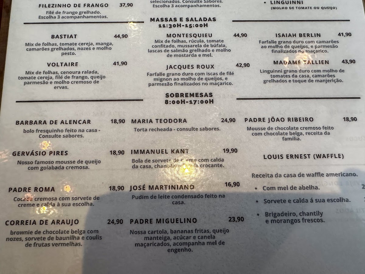 Menu Café Liberal 1817-3