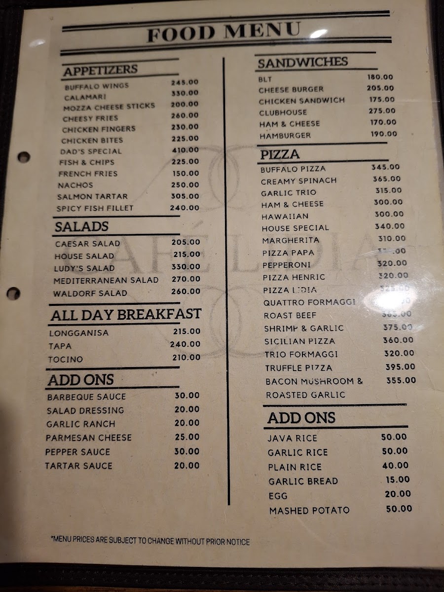 Menu Cafe Lidia-2