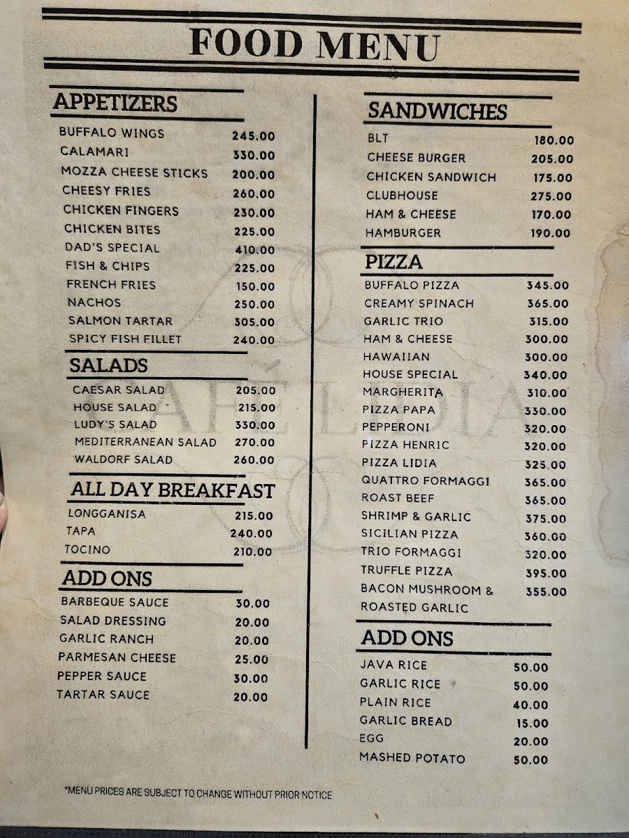 Menu Cafe Lidia-3