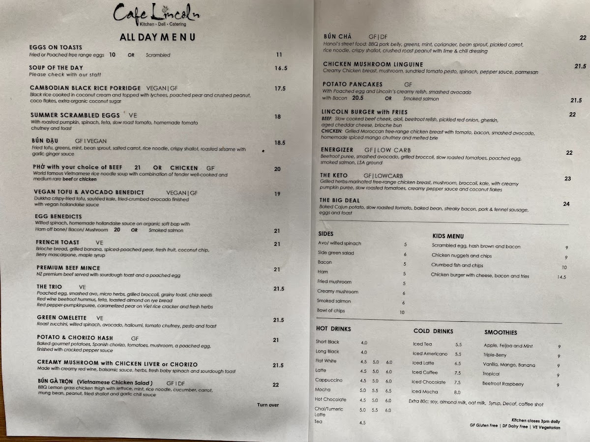 Menu Cafe Lincoln-3