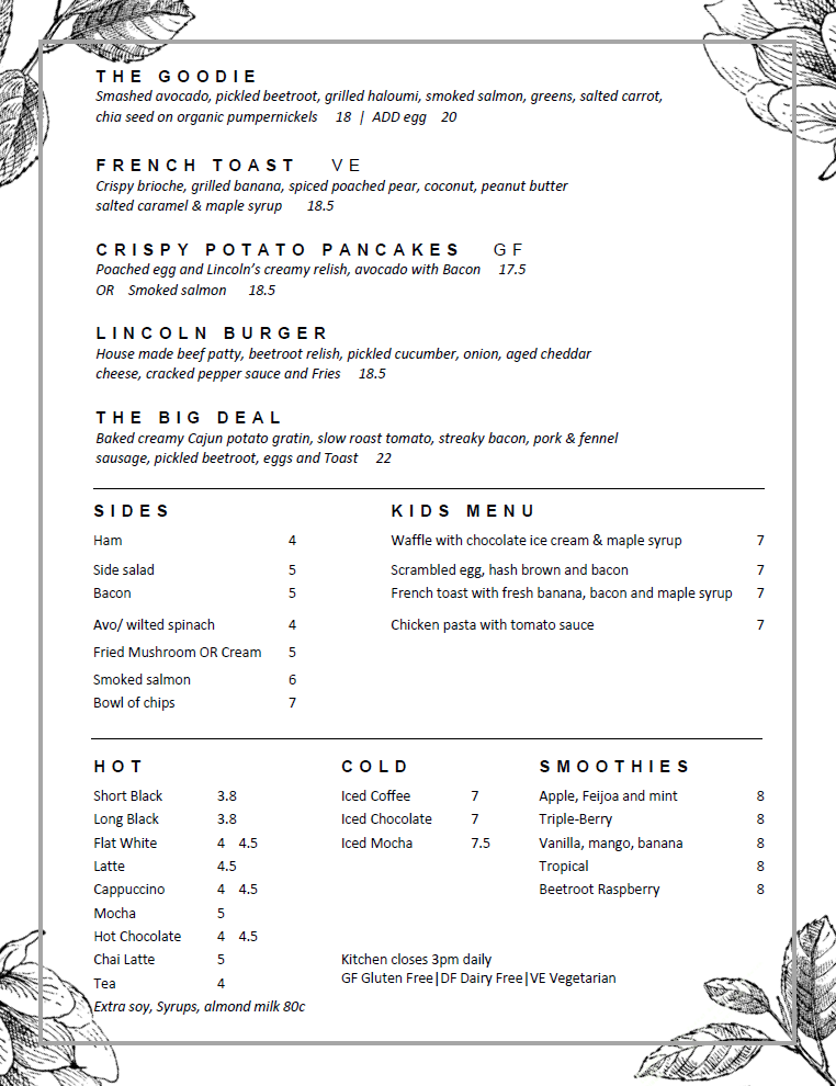 Menu Cafe Lincoln-6
