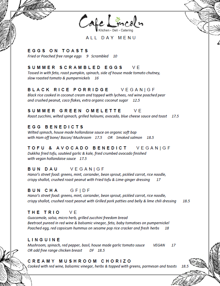 Menu Cafe Lincoln-8