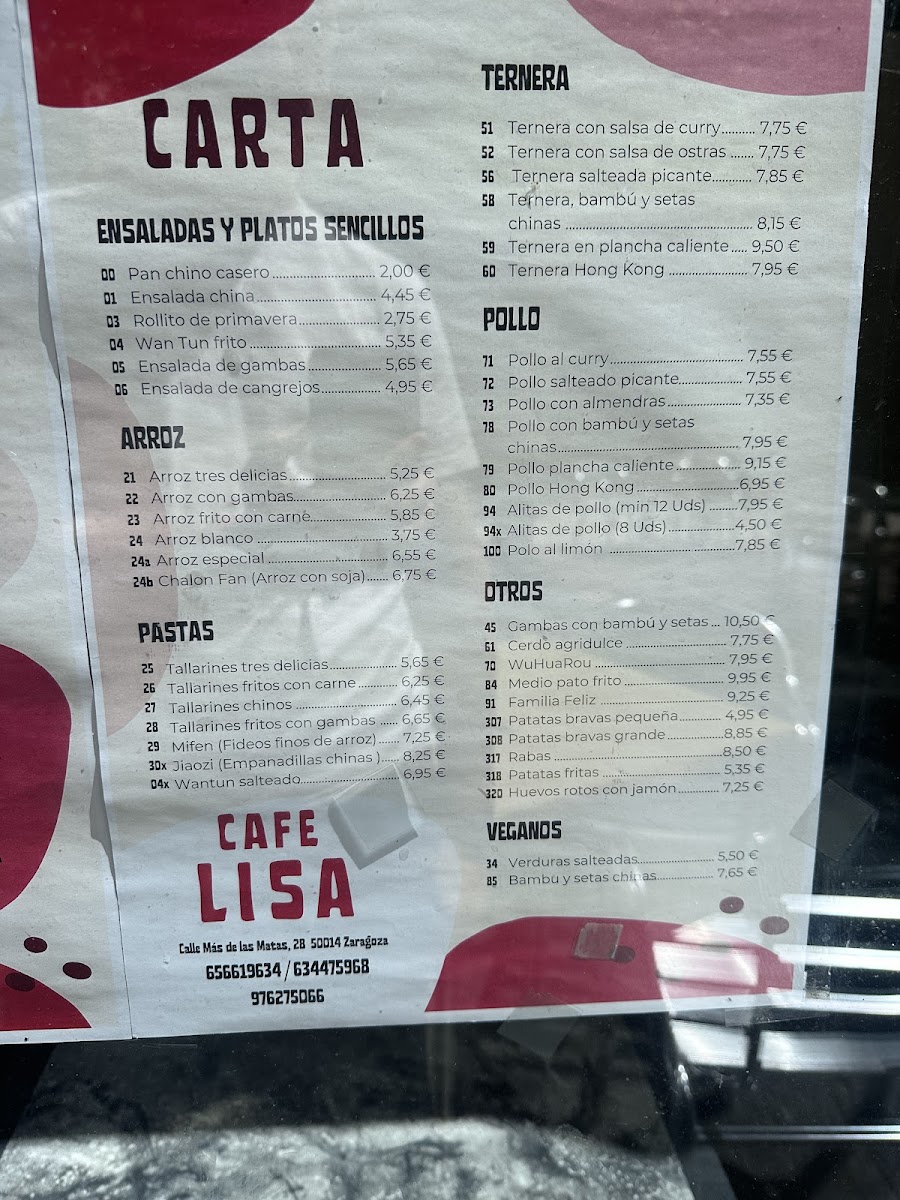 Menu Café Lisa-4
