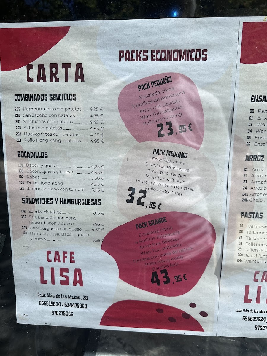 Menu Café Lisa-7