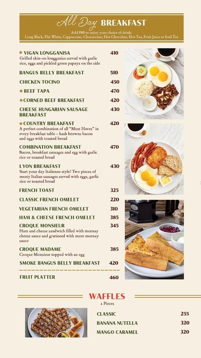 Menu Cafe Lyon-2