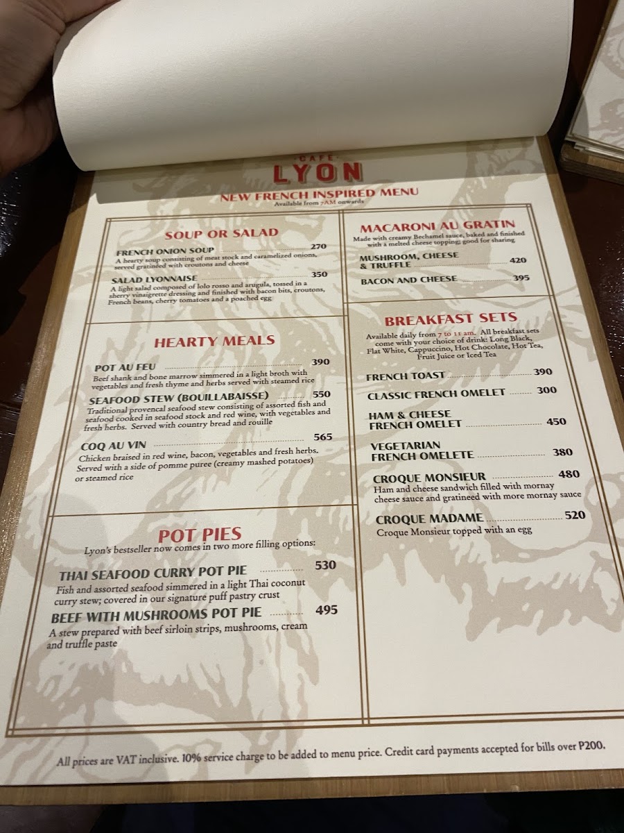 Menu Cafe Lyon-9