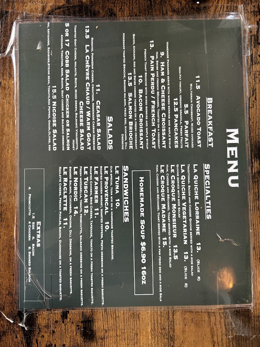 Menu Cafe Madelaine-4