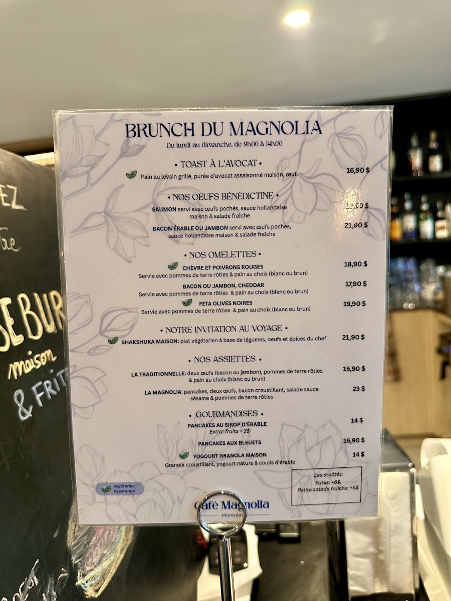 Menu Café Magnolia-Buvette Et Brunch-5
